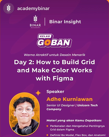 Binar Academy: Build Grid and Make Color Works with Figma