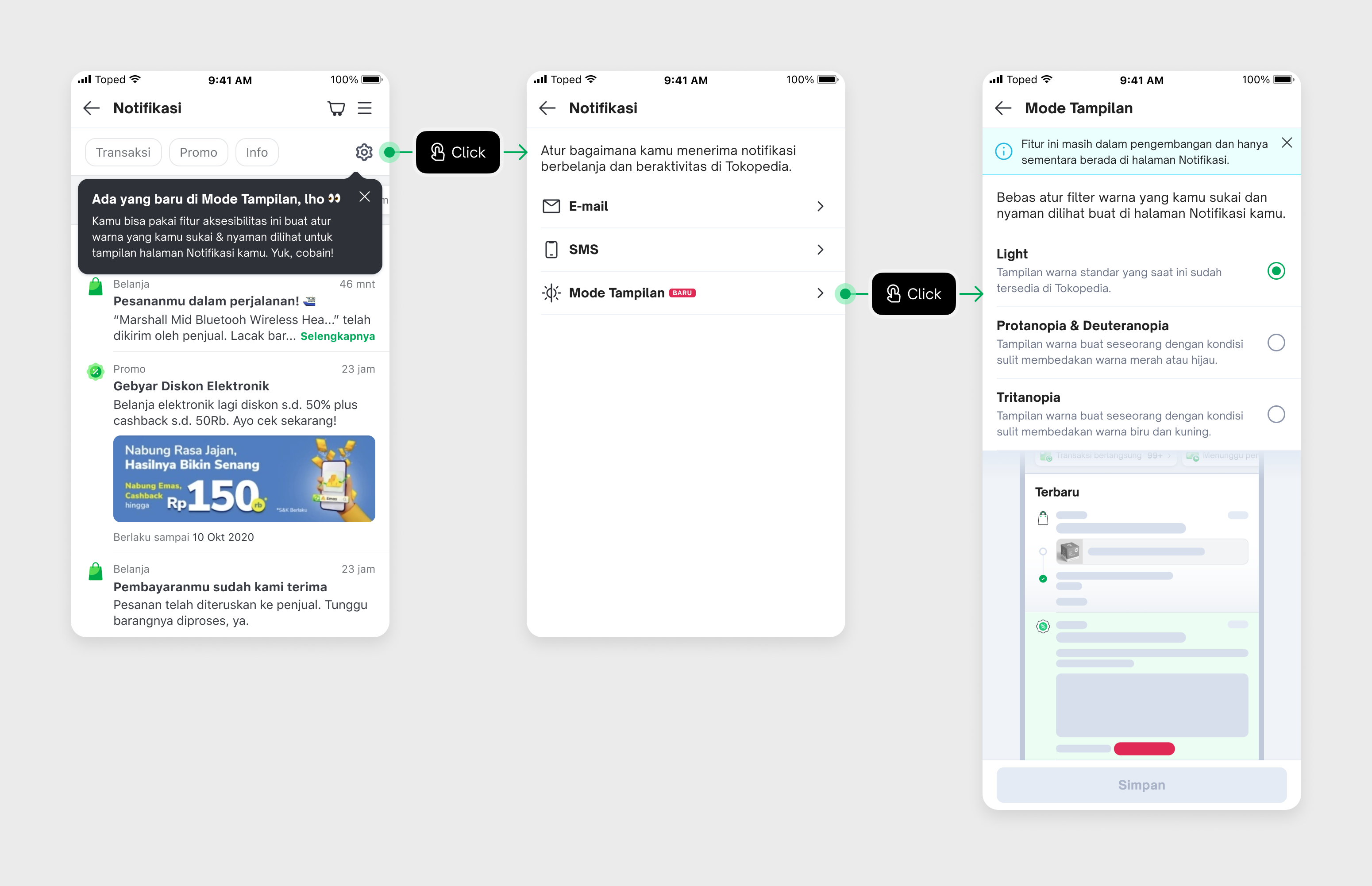 Example design concept by designers