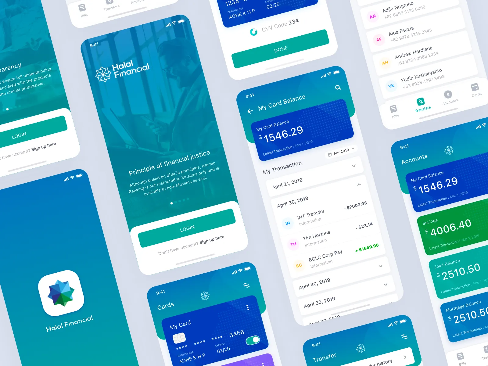 Freelance interface design by Adhe